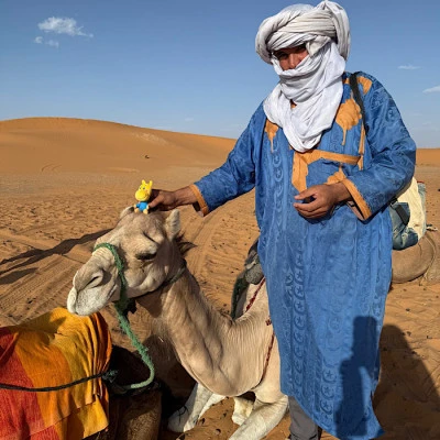 IN モロッコ(サハラ砂漠)！